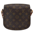 LOUIS VUITTON Monogram Saint Cloud PM Shoulder Bag M51244 LV Auth 157323-2