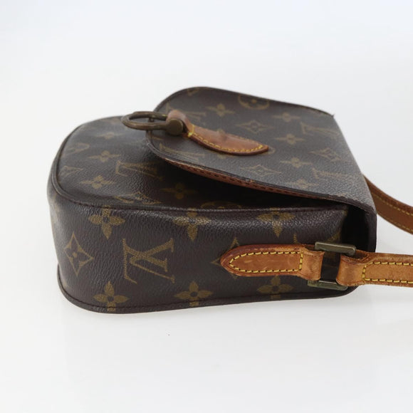 LOUIS VUITTON Monogram Saint Cloud PM Shoulder Bag M51244 LV Auth 157323