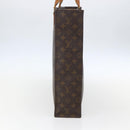 LOUIS VUITTON Monogram Sac Plat Hand Bag M51140 LV Auth 157326-3