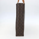 LOUIS VUITTON Monogram Sac Plat Hand Bag M51140 LV Auth 157326-4