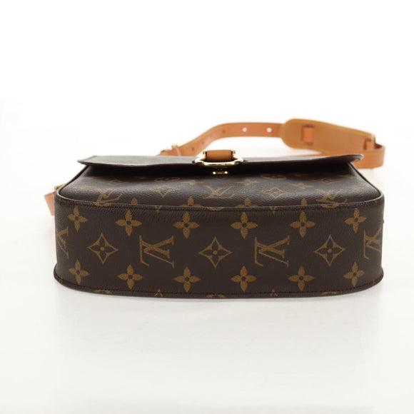 LOUIS VUITTON Monogram Saint Cloud GM Shoulder Bag M51242 LV Auth 157327V