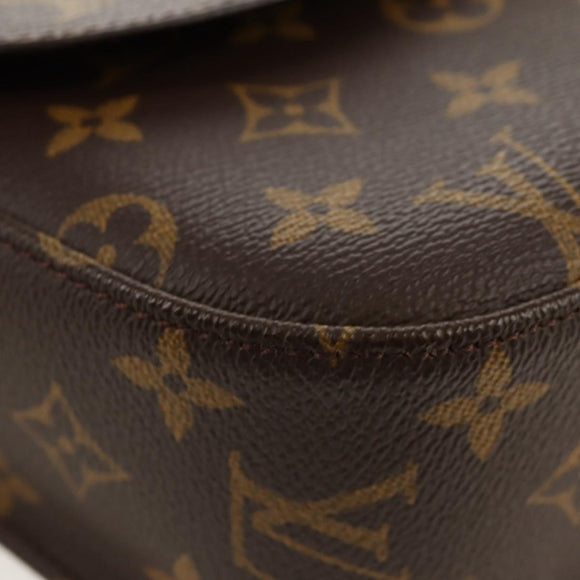 LOUIS VUITTON Monogram Saint Cloud GM Shoulder Bag M51242 LV Auth 157327V