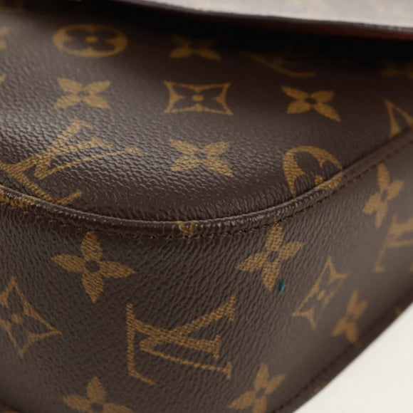 LOUIS VUITTON Monogram Saint Cloud GM Shoulder Bag M51242 LV Auth 157327V