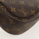 LOUIS VUITTON Monogram Saint Cloud GM Shoulder Bag M51242 LV Auth 157327V-14