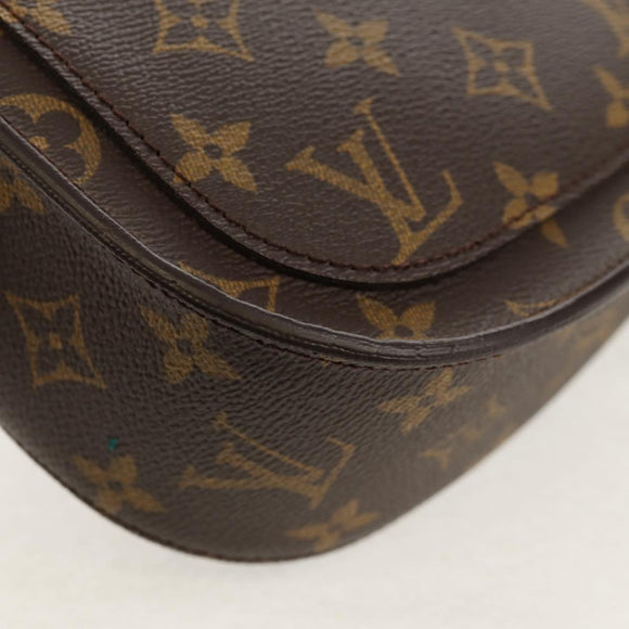 LOUIS VUITTON Monogram Saint Cloud GM Shoulder Bag M51242 LV Auth 157327V