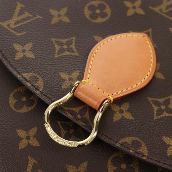 LOUIS VUITTON Monogram Saint Cloud GM Shoulder Bag M51242 LV Auth 157327V