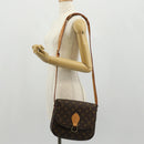 LOUIS VUITTON Monogram Saint Cloud GM Shoulder Bag M51242 LV Auth 157327V-26