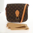 LOUIS VUITTON Monogram Saint Cloud GM Shoulder Bag M51242 LV Auth 157327V-27