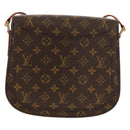 LOUIS VUITTON Monogram Saint Cloud GM Shoulder Bag M51242 LV Auth 157327V-3