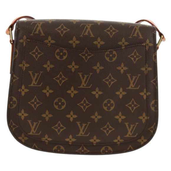LOUIS VUITTON Monogram Saint Cloud GM Shoulder Bag M51242 LV Auth 157327V