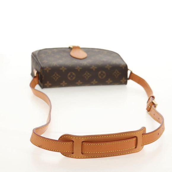 LOUIS VUITTON Monogram Saint Cloud GM Shoulder Bag M51242 LV Auth 157327V