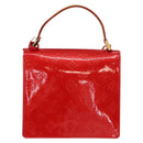 LOUIS VUITTON Monogram Vernis Spring Street Hand Bag Red M91135 Auth 157329SAV-2