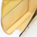 LOUIS VUITTON Monogram Vernis Monceau BB Hand Bag 2way Mimosa LV Auth 157331V-9