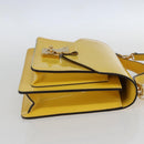 LOUIS VUITTON Monogram Vernis Monceau BB Hand Bag 2way Mimosa LV Auth 157331V-4