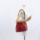 LOUIS VUITTON Epi Petit Noe Bag Tricolor Green Red blue M44147 LV Auth 157332-22