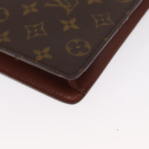 LOUIS VUITTON Monogram Porte Documents Bandouliere Bag M53338 LV Auth 157333