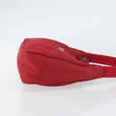 PRADA Hand Pouch Nylon Red Auth 157334-3
