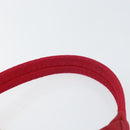 PRADA Hand Pouch Nylon Red Auth 157334-8