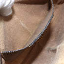 GUCCI GG Supreme Web Sherry Line Bag PVC Beige Gold 904 02 047 Auth 157335-11