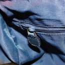 Christian Dior Trotter Canvas Mini Boston Bag Navy Gold Auth 157345-22