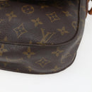 LOUIS VUITTON Monogram Saint Cloud GM Shoulder Bag M51242 LV Auth 157348-14