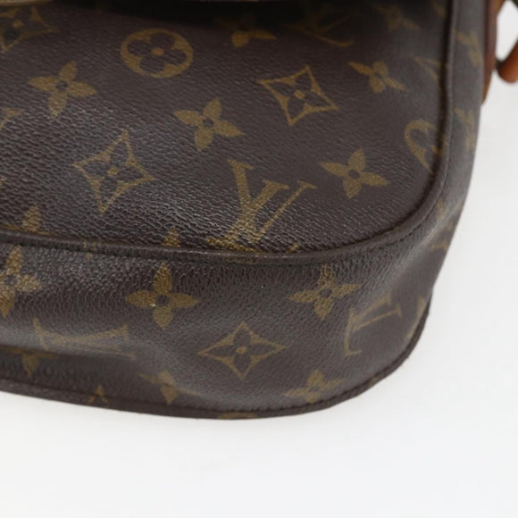 LOUIS VUITTON Monogram Saint Cloud GM Shoulder Bag M51242 LV Auth 157348