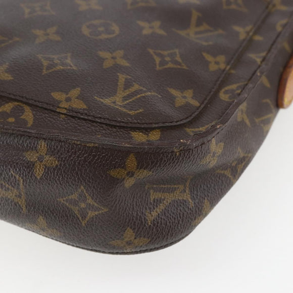 LOUIS VUITTON Monogram Saint Cloud GM Shoulder Bag M51242 LV Auth 157348