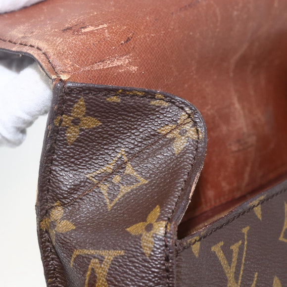 LOUIS VUITTON Monogram Saint Cloud GM Shoulder Bag M51242 LV Auth 157348