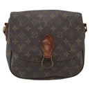 LOUIS VUITTON Monogram Saint Cloud GM Shoulder Bag M51242 LV Auth 157348-13