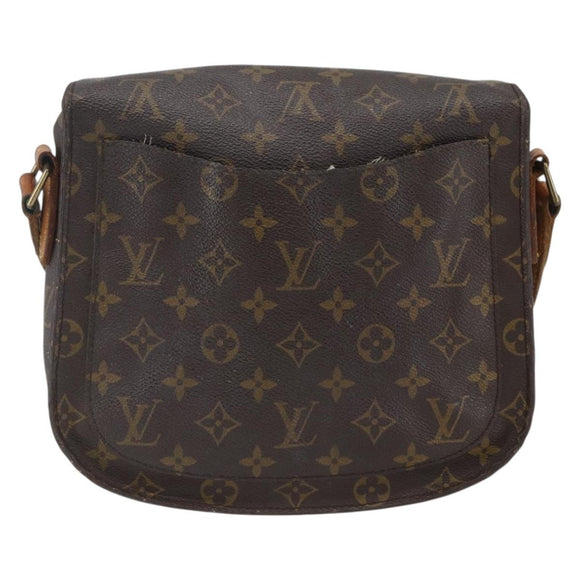 LOUIS VUITTON Monogram Saint Cloud GM Shoulder Bag M51242 LV Auth 157348