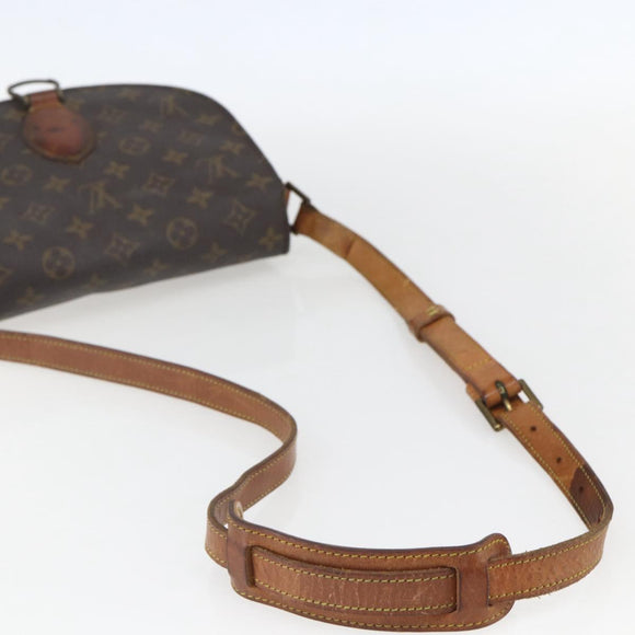 LOUIS VUITTON Monogram Saint Cloud GM Shoulder Bag M51242 LV Auth 157348