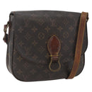 LOUIS VUITTON Monogram Saint Cloud GM Shoulder Bag M51242 LV Auth 157349-1