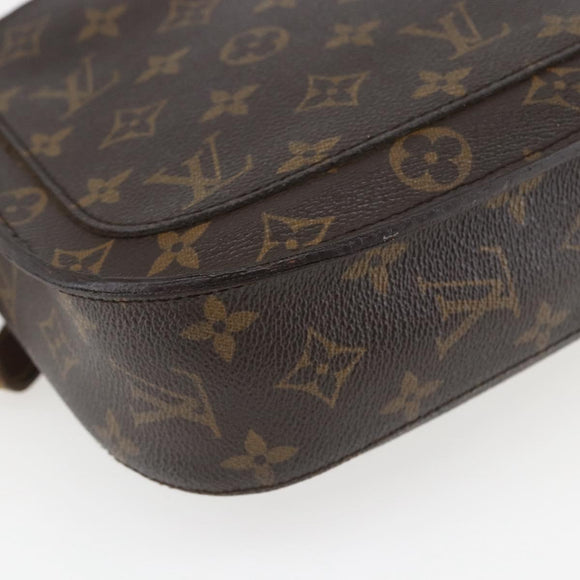 LOUIS VUITTON Monogram Saint Cloud GM Shoulder Bag M51242 LV Auth 157349