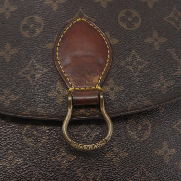 LOUIS VUITTON Monogram Saint Cloud GM Shoulder Bag M51242 LV Auth 157349