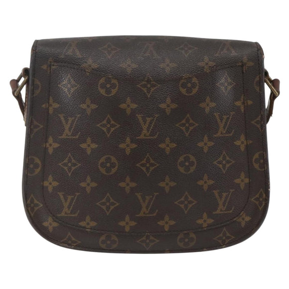 LOUIS VUITTON Monogram Saint Cloud GM Shoulder Bag M51242 LV Auth 157349