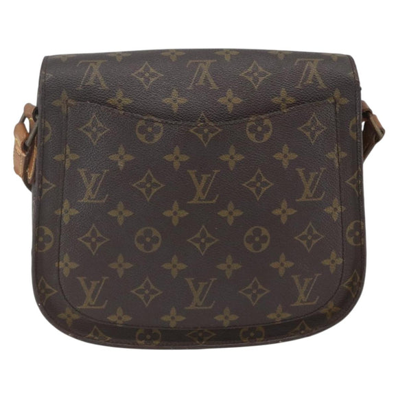 LOUIS VUITTON Monogram Saint Cloud GM Shoulder Bag M51242 LV Auth 157352