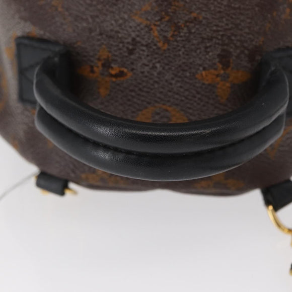 LOUIS VUITTON Monogram Palm Springs MINI Backpack M44873 LV Auth 157354