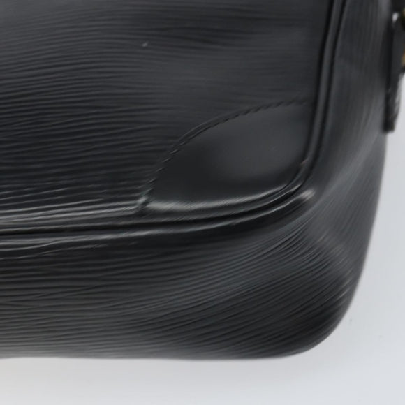 LOUIS VUITTON Epi Trocadero 23 Shoulder Bag Black M52302 LV Auth 157355