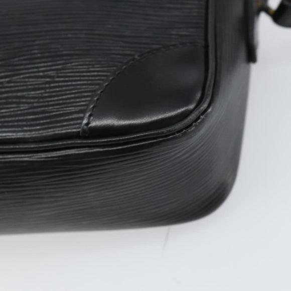 LOUIS VUITTON Epi Trocadero 23 Shoulder Bag Black M52302 LV Auth 157355