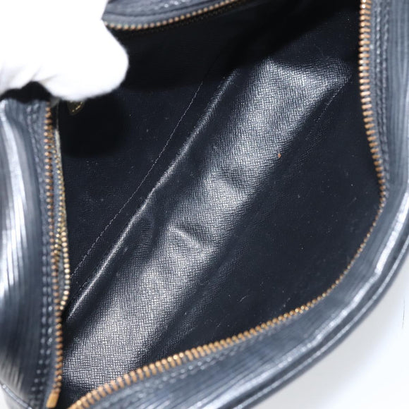 LOUIS VUITTON Epi Trocadero 23 Shoulder Bag Black M52302 LV Auth 157355