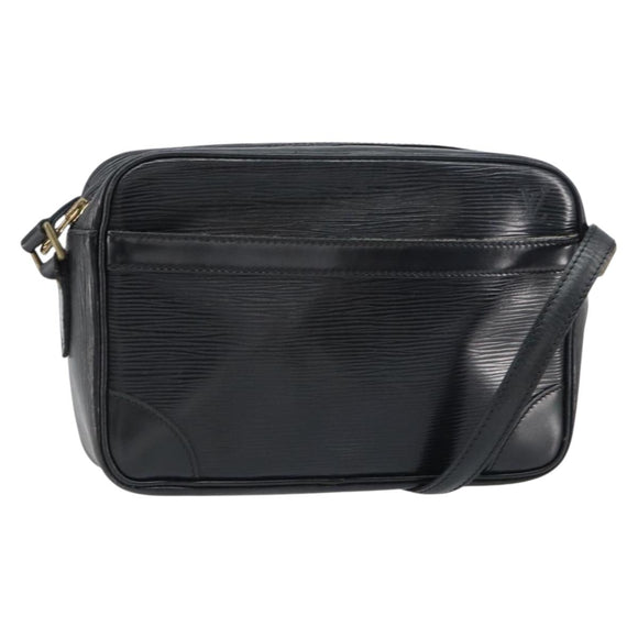 LOUIS VUITTON Epi Trocadero 23 Shoulder Bag Black M52302 LV Auth 157355