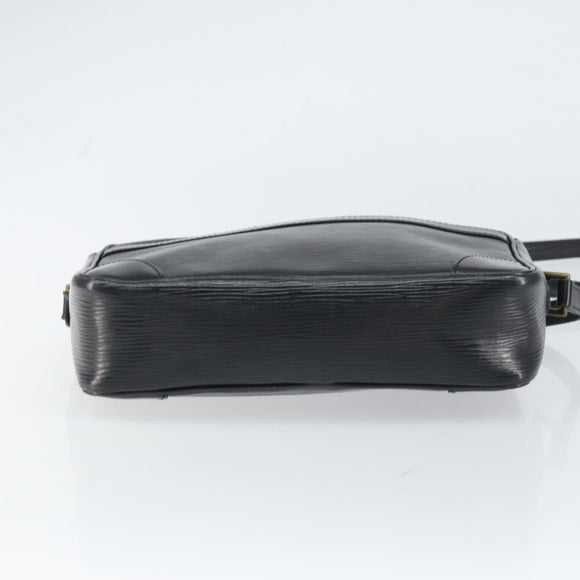 LOUIS VUITTON Epi Trocadero 23 Shoulder Bag Black M52302 LV Auth 157355