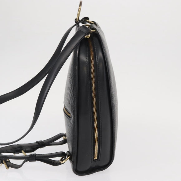 LOUIS VUITTON Epi Mabillon Backpack Black M52232 LV Auth 157356