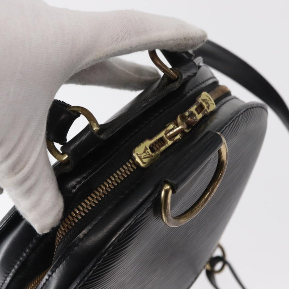 LOUIS VUITTON Epi Mabillon Backpack Black M52232 LV Auth 157356