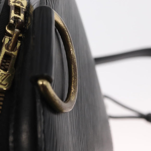 LOUIS VUITTON Epi Mabillon Backpack Black M52232 LV Auth 157356