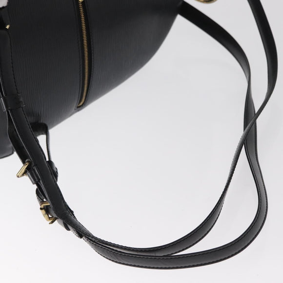 LOUIS VUITTON Epi Mabillon Backpack Black M52232 LV Auth 157356
