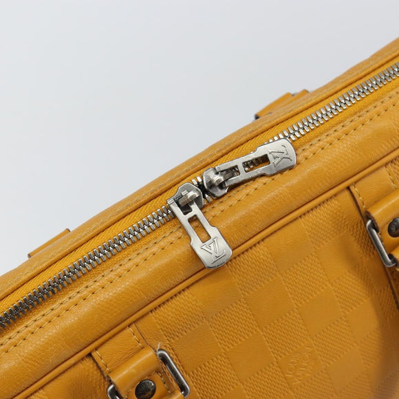 LOUIS VUITTON Damier Infini Porte Documents Voyage Bag Solar N41218 Auth 157359