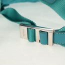 PRADA Backpack Nylon Turquoise Blue Silver Auth 157362V-15