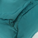 PRADA Backpack Nylon Turquoise Blue Silver Auth 157362V-17