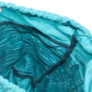 PRADA Backpack Nylon Turquoise Blue Silver Auth 157362V-27